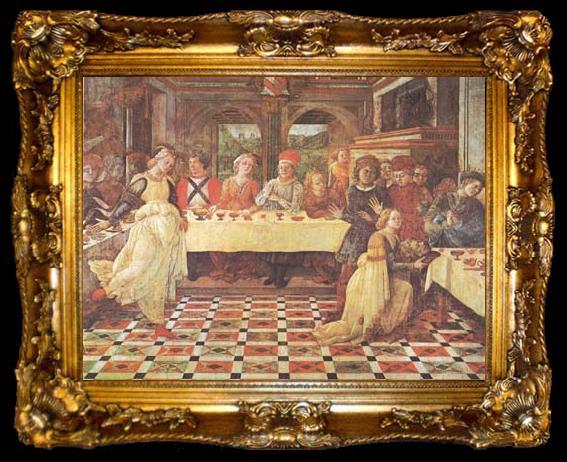 framed  Fra Filippo Lippi Salome